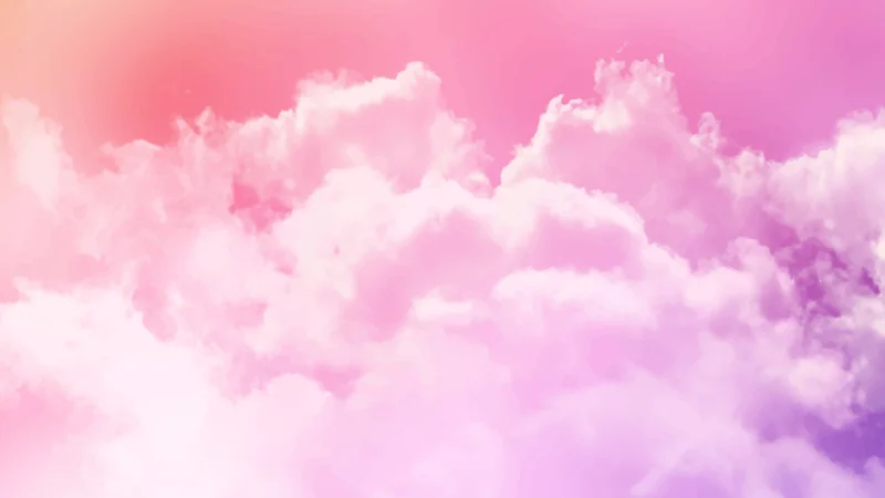 Symbolbild von pinken Wolken - Cloud Computing - Was ist ein Cloud Speicher